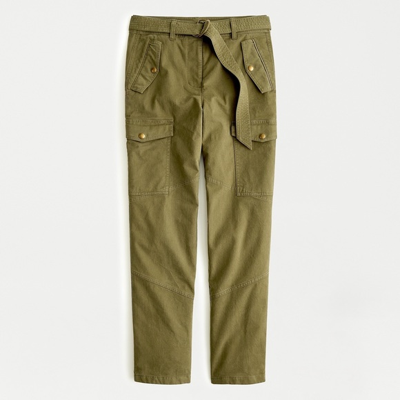 J. Crew Belted Military Pant - Picture 8 of 8